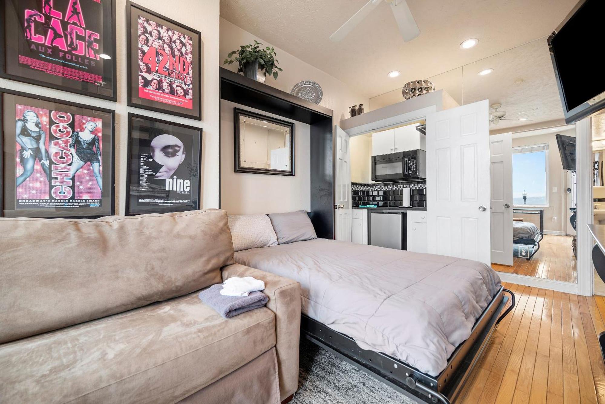 Charming Studio-Panoramic View-Your Pittsburgh Sanctuary 아파트 외부 사진