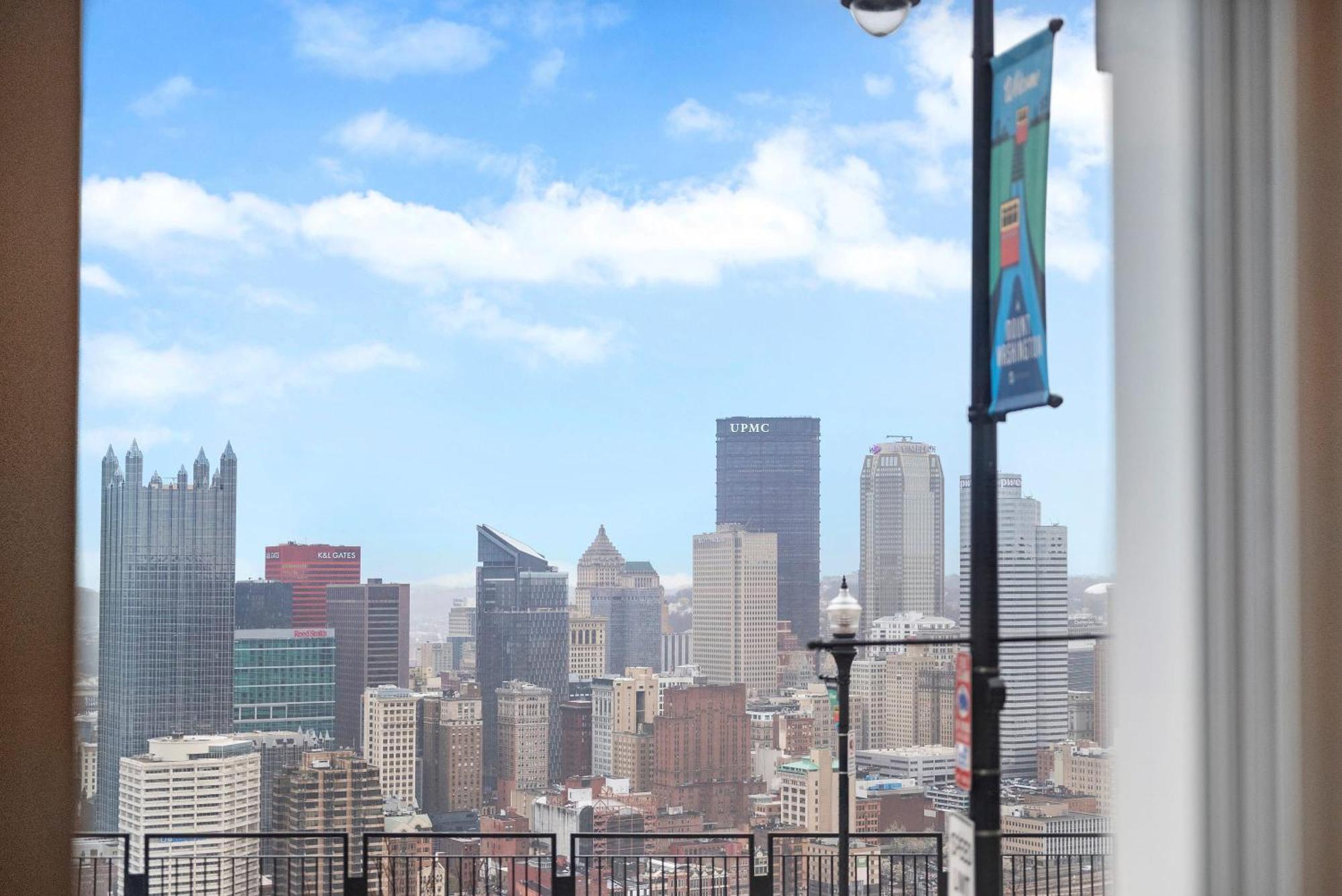Charming Studio-Panoramic View-Your Pittsburgh Sanctuary 아파트 외부 사진